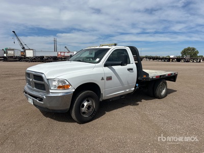 2011 Dodge Ram 3500 4x4 Flatbed Truck