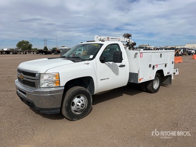 2013 Chevrolet Silverado 3500HD 4x4 Camión Utilitario