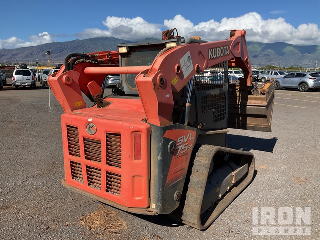 MINI CARGADOR SOBRE ORUGAS 2019 KUBOTA SVL752