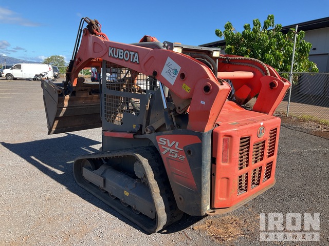 MINI CARGADOR SOBRE ORUGAS 2019 KUBOTA SVL752