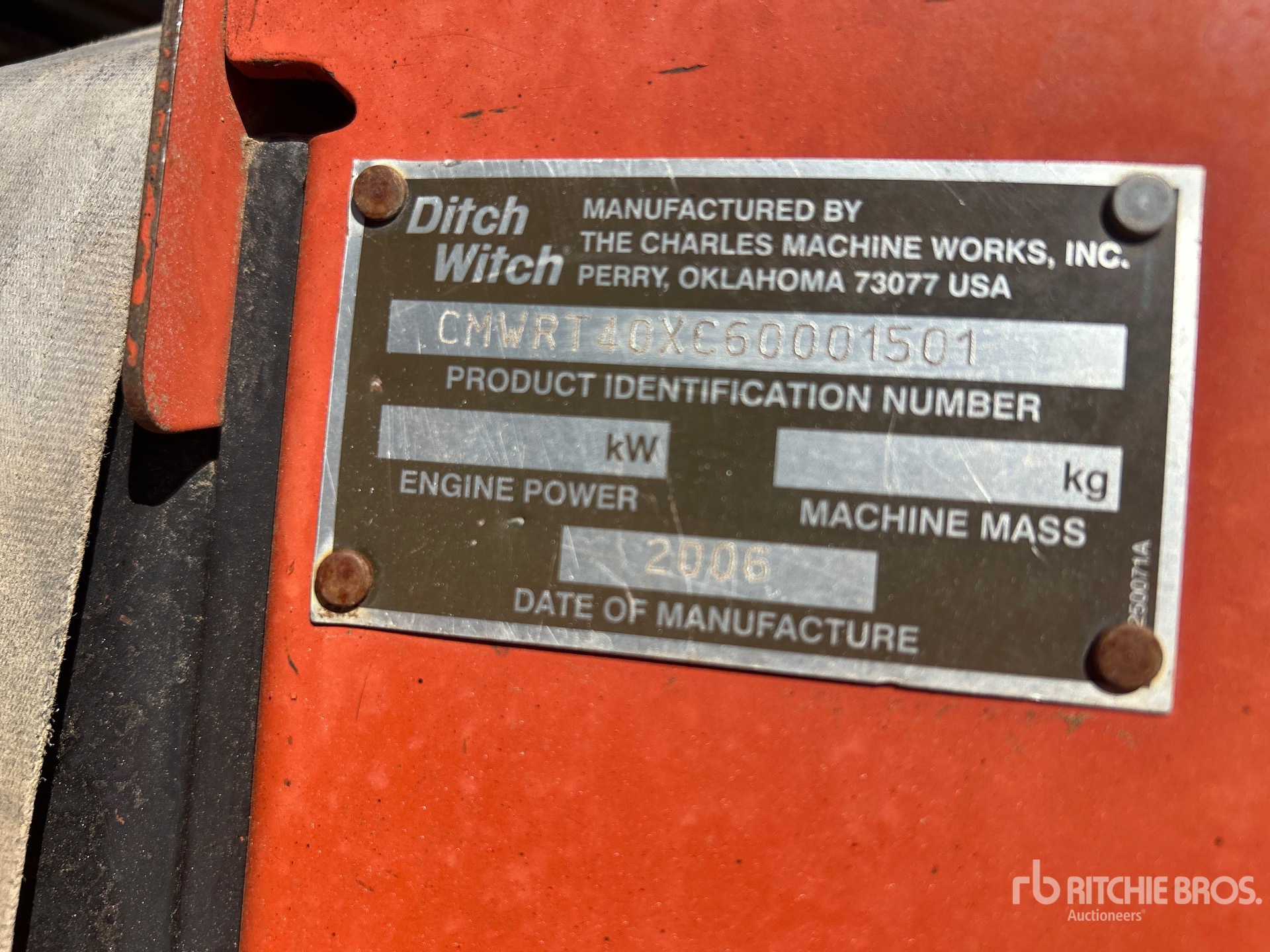 Ditch Witch RT40 Wykoparka