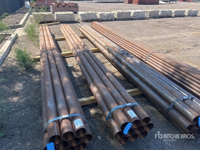 Quantity of (10) 4 1/2 in OD Schedule 10 Steel Pipe (Unused)