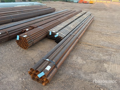 Quantity of (10) 4 1/2 in OD Schedule 40 Steel Tubo (Unused)