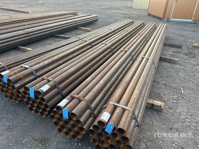 Quantity of (19) 3 1/2 in OD Schedule 10 Steel Tubo (Unused)