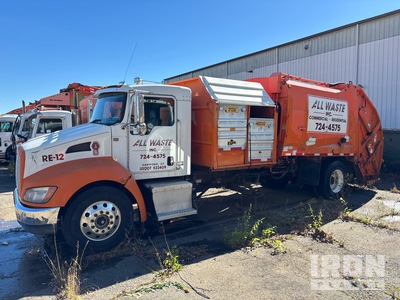 2007 Kenworth T370 4x2 Rear Loader Waste Collection Truck