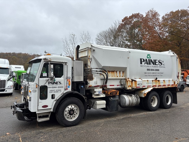 2013 Peterbilt 320 6x4 Side Loader Waste Collection Truck