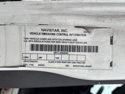 2020 International LT625 6x4 Day Cab Truck Tractor