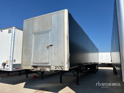2017 Transcraft 48 ft T/A Spread Axle Curtain Side Trailer