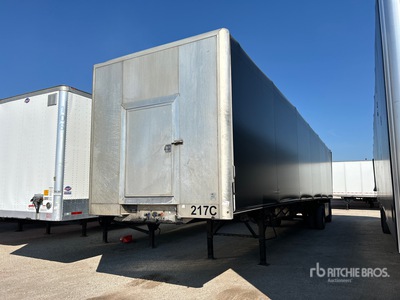 2017 Transcraft 48 ft T/A Spread Axle Curtain Side Trailer