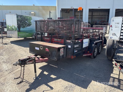 2011 Marksman 14 ft T/A Utility Trailer