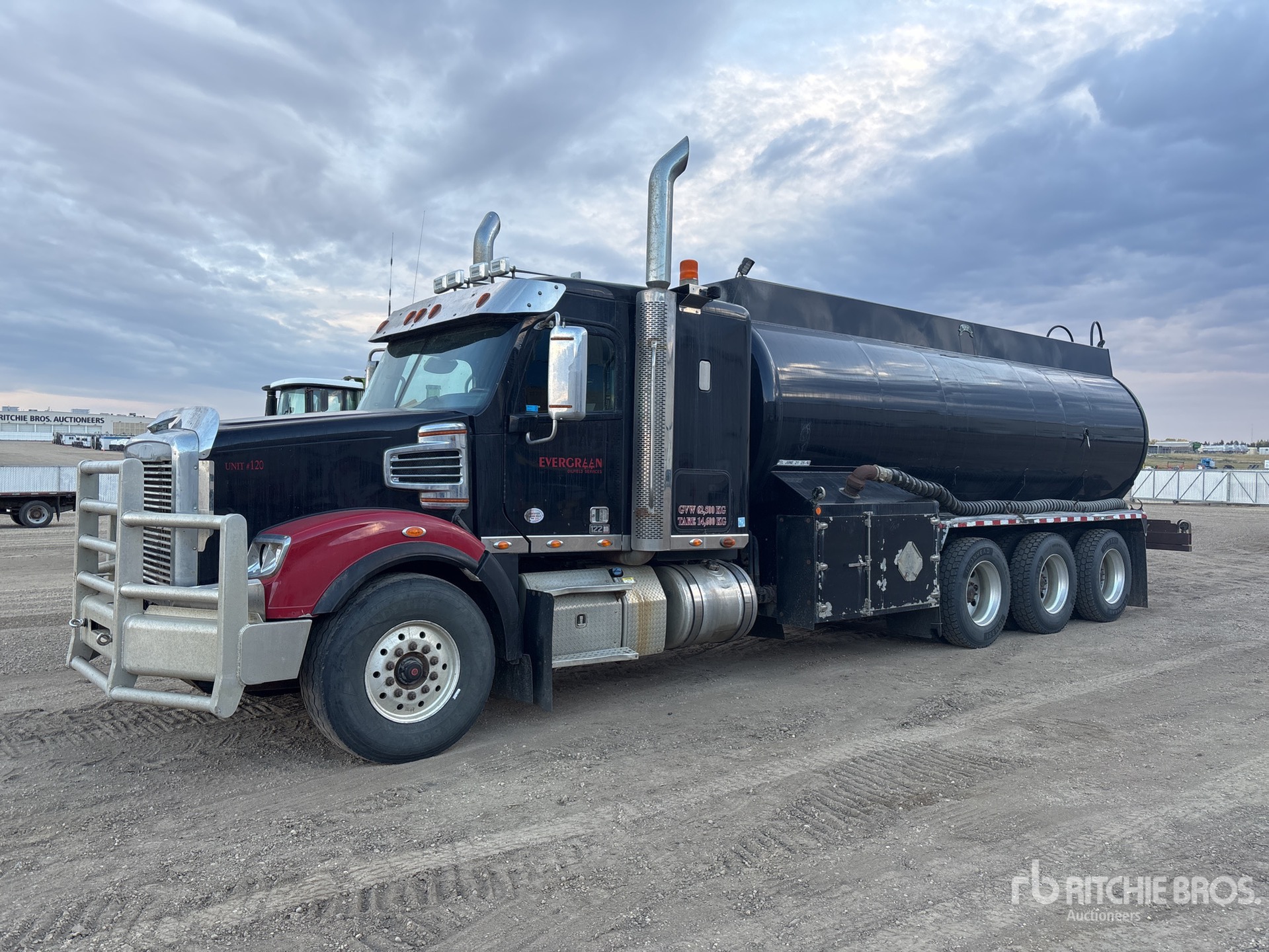 2017 Freightliner 122SD 22750 gal 6x4 Sleeper Tanker Truck
