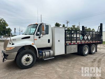2016 International 4400 6x4 Flatbed Truck