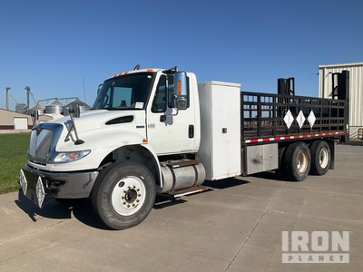 2015 International 4400 6x4 Flatbed Truck