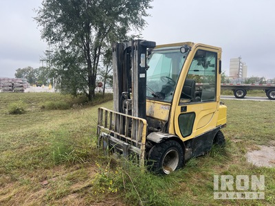 2012 Hyster H50FT 4800 lb Pneumatic Tire Forklift