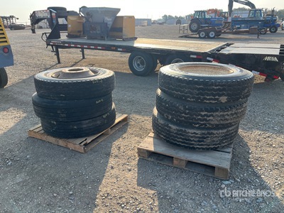 Quantity of (6) 11R24.5 Tires