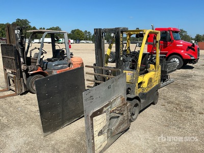 1995 Hyster S 60 FT 5750 lb Cushion Tire S60FT Forklift (Inoperable)
