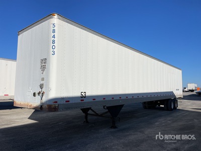 2002 Hyundai 53 ft x 102 in T/A Remolque de furgoneta