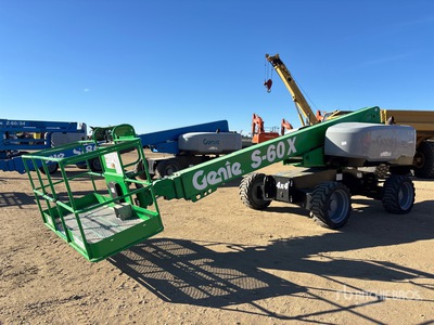 2016 Genie S60X 4WD Diesel Nacelle téléscopique