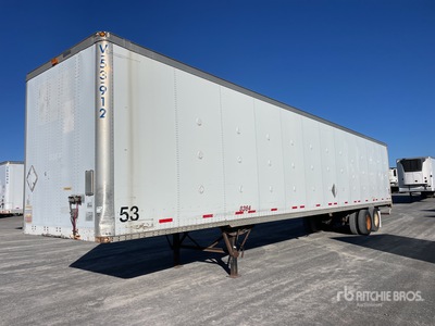 1999 Wabash 53 ft x 102 in T/A Remolque de furgoneta