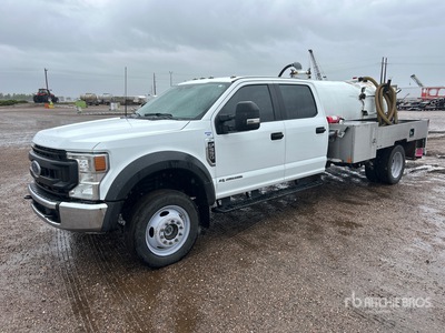 2022 Ford F-550 XL 4x4 Crew Cab Vacuum Tanker Truck