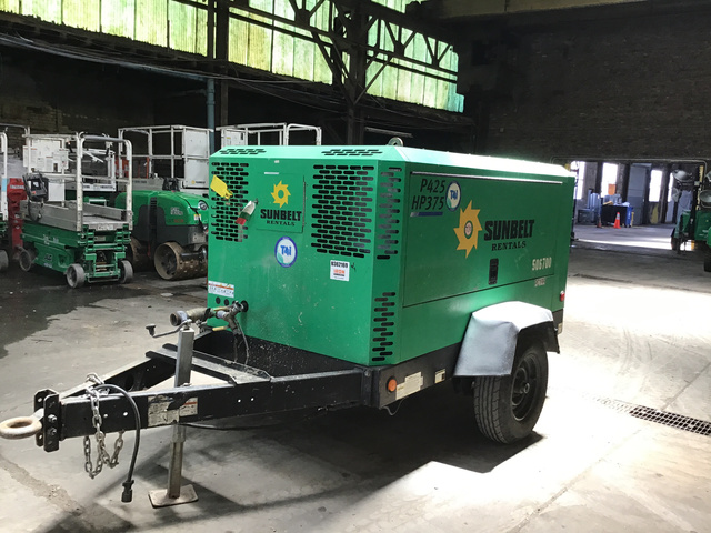 2013 Doosan P425/HP375WOU-T41 Air Compressor