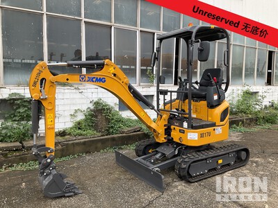 2022 XCMG XE17U Mini Excavator (Unused)