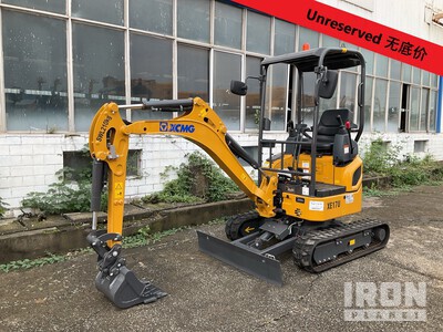2022 XCMG XE17U Mini Excavator (Unused)