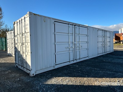 2025 40 ft High Cube Multi-Door Storage Container