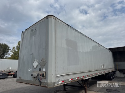 2015 Stoughton AVW-485T-S-C 48 ft x 96 in T/A Geschlossene Anhänger