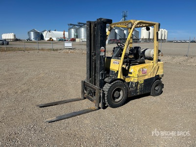 2006 Hyster H50FT 4800 lb Pneumatic Tire Forklift