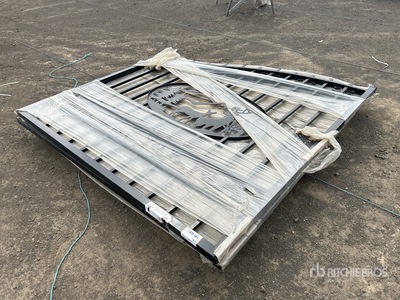 Suihe 14 ft Wrought Iron Bi-Parting Cancello (Unused)