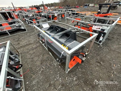 2025 Wig XNXG0172 72 IN Skid Steer Tiller (Unused)