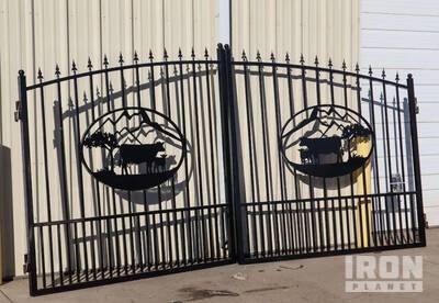 Greatbear Wrought Iron Driveway Gate (Unused)
