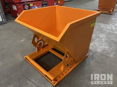 Greatbear Qty Of 1 (1CY) Self Dumping Hopper ORANG Clearance Divers - Acccesoires de construction (Unused)