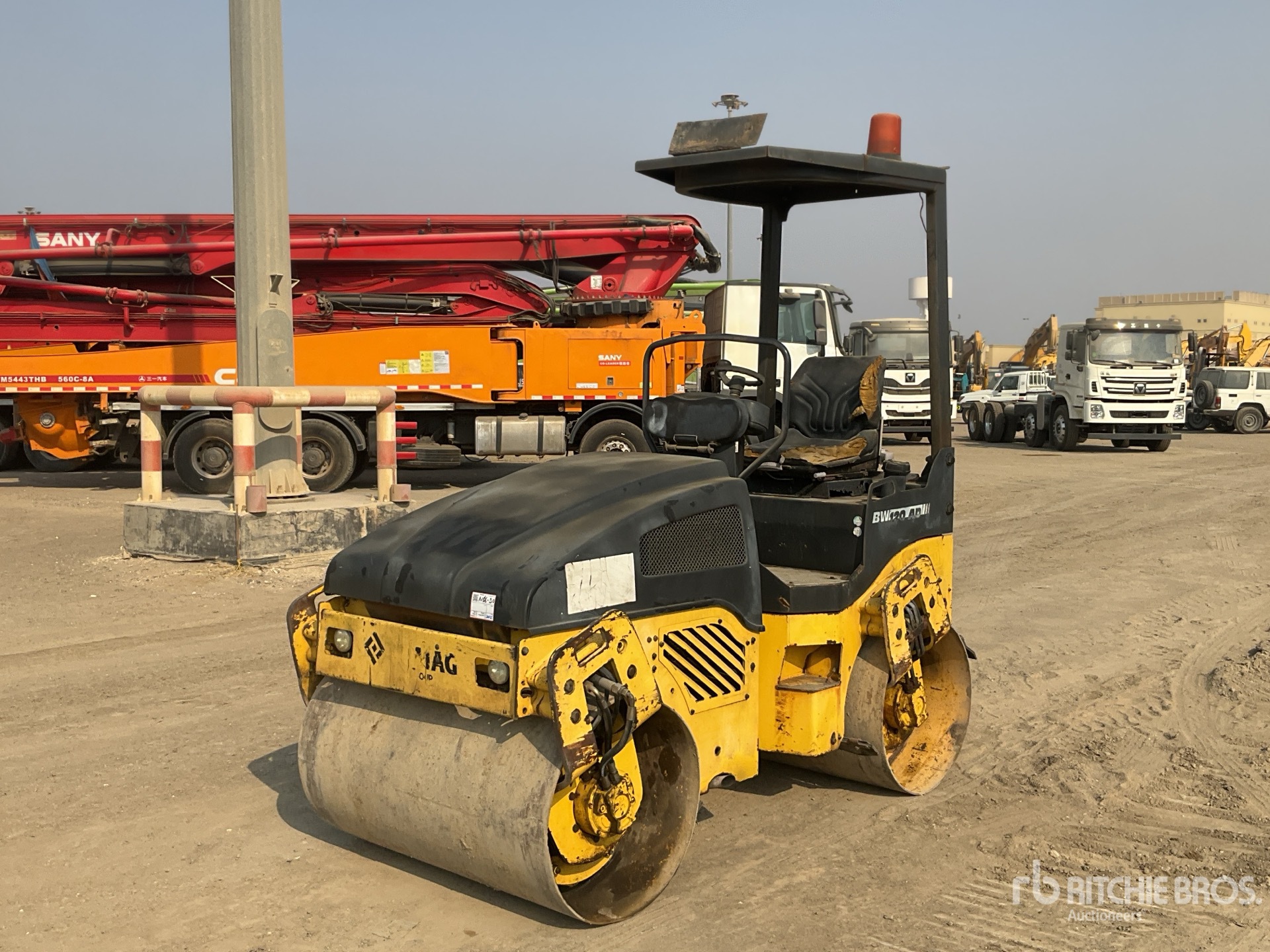 2014 Bomag BW120AD Double Drum Roller