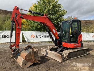 2018 Kubota U55-4 Mini Excavator