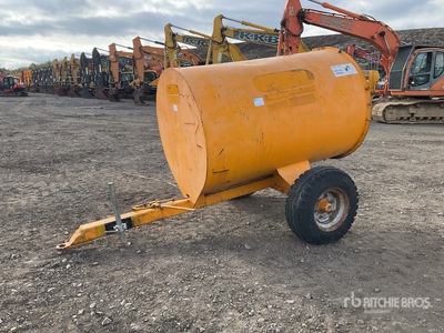 1000 L Trailer Mounted Steel Diesel Fuel Tank
