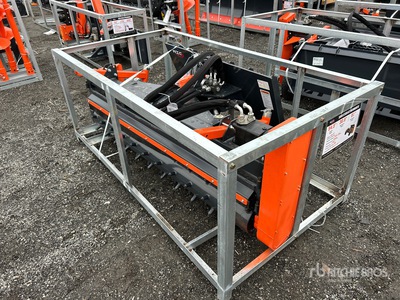 2025 Wig XNDLP72 72 IN Skid Steer Power Rake (Unused)