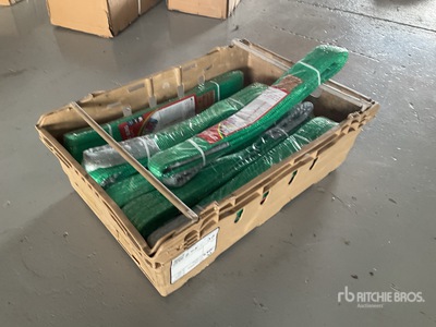 Quantity of (6) 4t x 3m webbing slings Eslinga