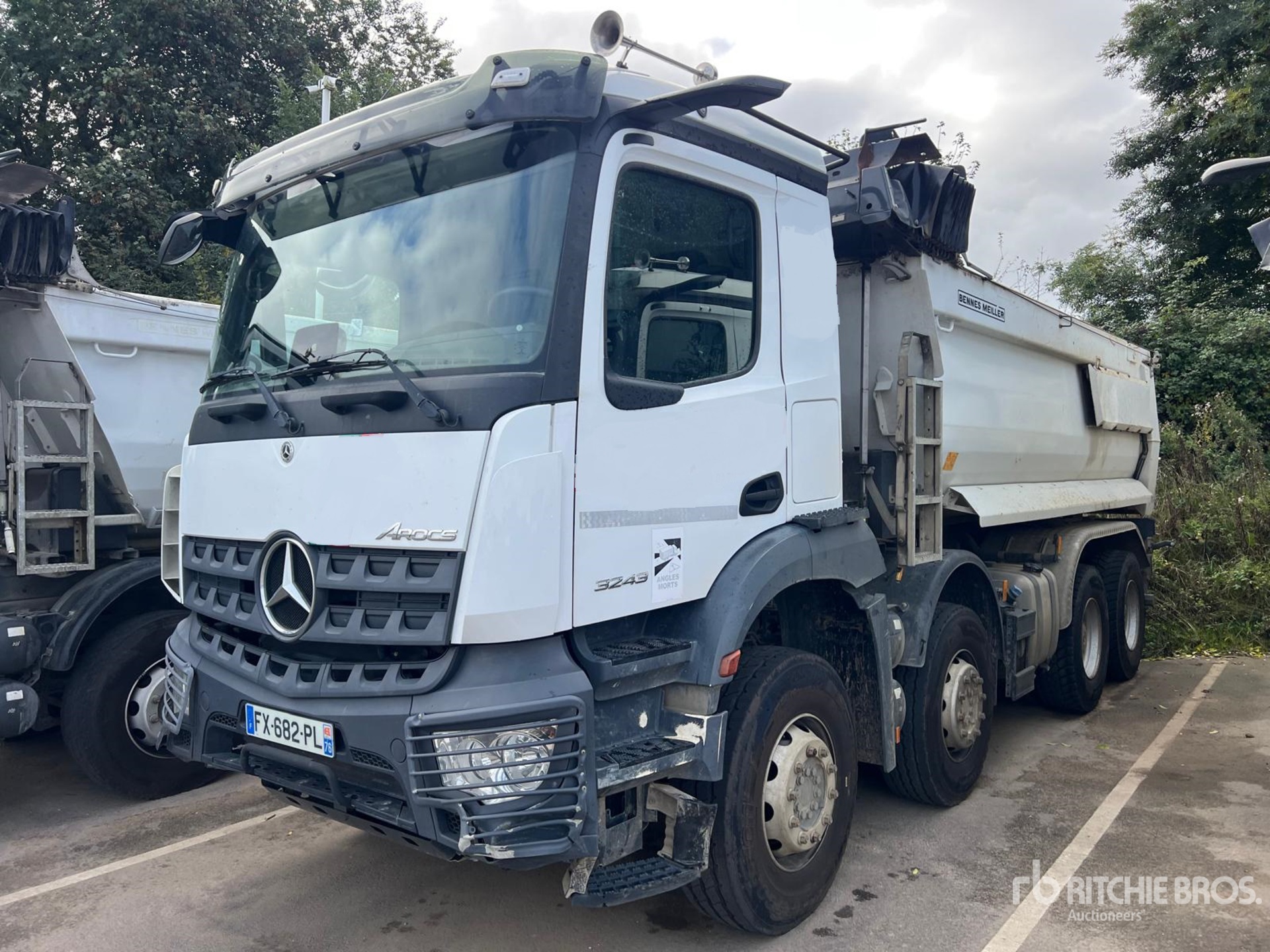 2021 Mercedes-Benz Arocs 3243 Camion Benne 8x4 4-Achs Kipper-Lkw