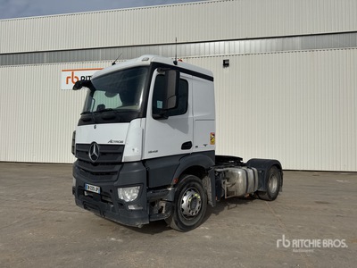 2018 Mercedes-Benz Actros 1845 4x2 Tracteur Routier Cabeza Tractora Cabina Dormitorio