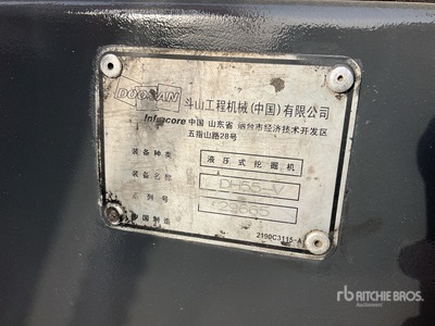 2010 Doosan DH55-V Mini Excavator