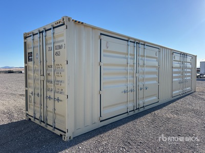 2025 40 ft High Cube Multi-Door Storage Container