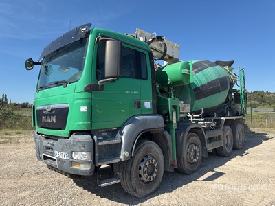 2014 Putzmeister M24-3 24 m on 2014 MAN TGS 35.480 8x4 Camion Malaxeur Pompe A Beton Concrete Pump Truck