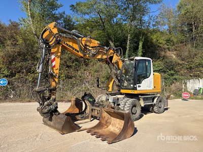 2013 Liebherr A914 Compact Pelle Sur Pneus Wheel Excavator