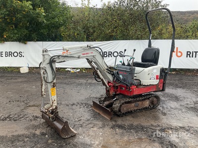 2013 Takeuchi TB108 Mini Excavator