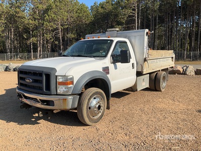 2009 Ford F-550 4x4 Dump Truck