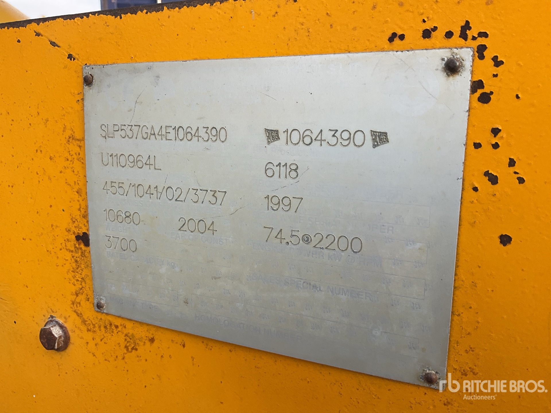 2004 JCB 135-537 Telehandler