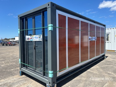 S & C 5.9 m x 6.4 m Portable Folding Expandable House (Unused)
