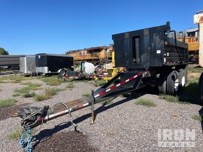2016 Timpte Dump Trailer 12 ft T/A Drawbar Landscape materials Hinterkipper